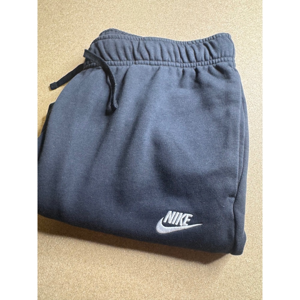 Nike Mens Sportswear Club Fleece Joggers Navy Blue Sweatpants Size L 2206